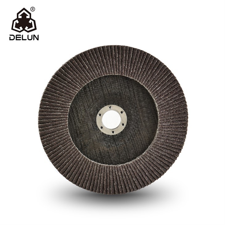 DEUN Méid Coitianta Ábhair Barr Cáilíochta 150 Mm 60 Grit Roth Flap Ocsaíd Alúmanam le Marthanacht Super-Fada