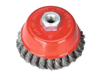 4inch twisted cupán sreinge snaidhmthe miotail glan glan